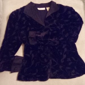 Dana Buchanan 2 piece velvet ensemble